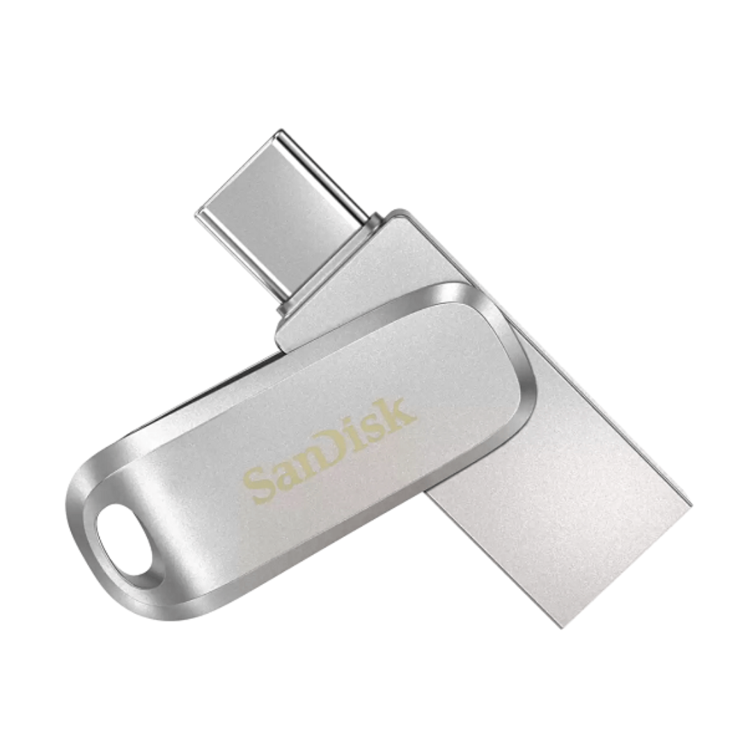 SanDisk Ultra Dual Drive Luxe (USB Type-C/ Type-A) Flash Drive 64GB – SDDDC4-064G-G464