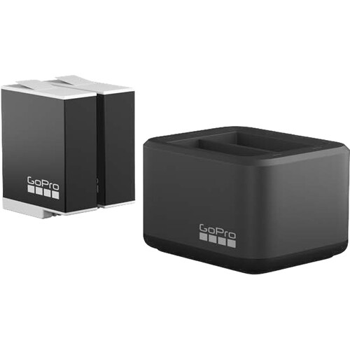 GoPro Dual-Battery Charger with Two Enduro Batteries for HERO9/10/11 Black0