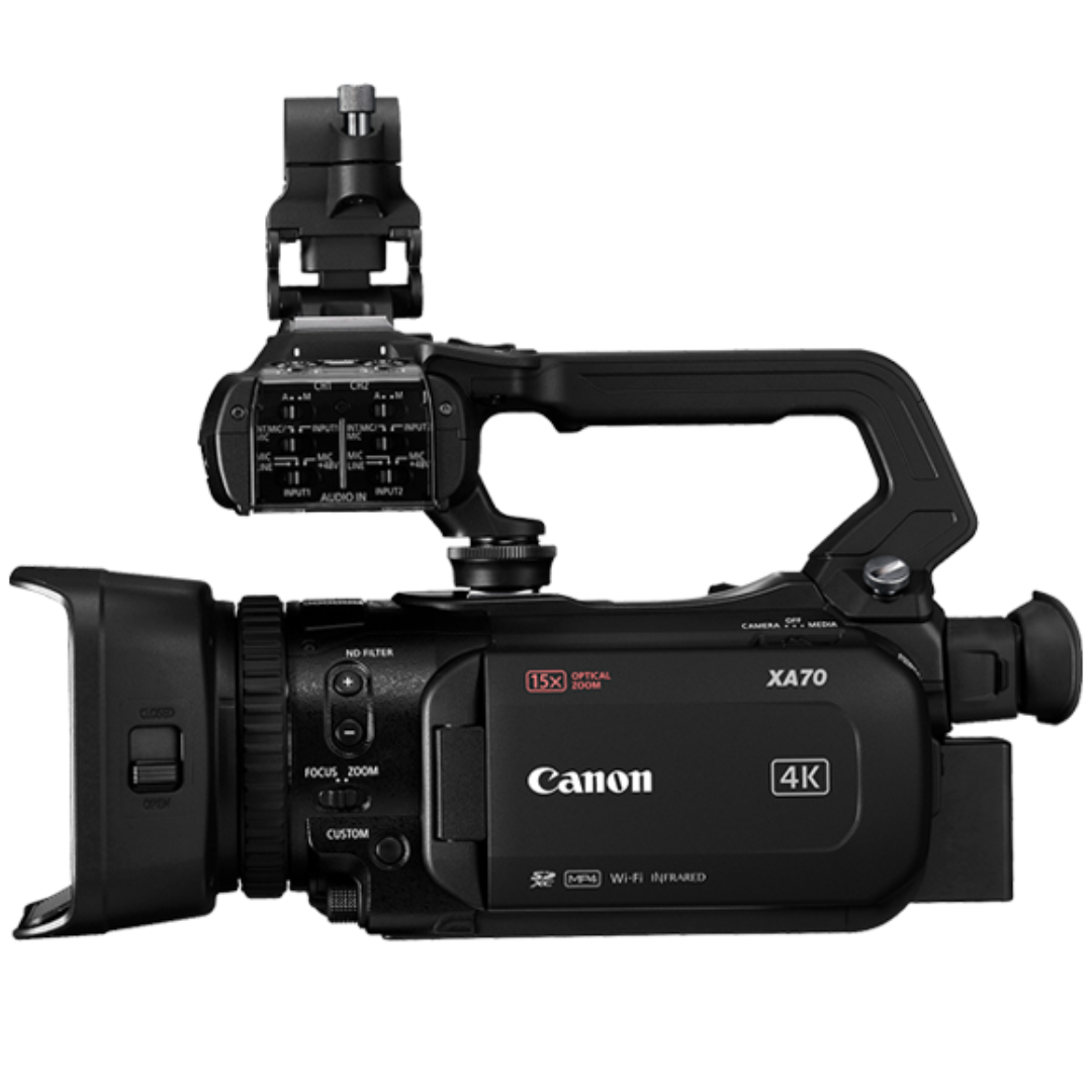 Canon XA70 UHD 4K30 Camcorder with Dual-Pixel Autofocus2