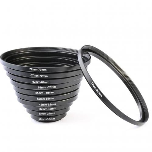 K&F Concept 11 in 1 Step Up Ring Set3