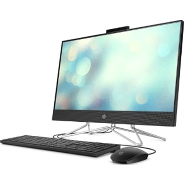 HP All-in-One 24-df0250nh, Intel® Core™ i5-1035G1,  8 GB DDR4 3200,  1TB HDD, Windows 10,  DVD-Writer, 23.8 Inches FHD Touch Screen, USB Keyboard and Mouse (2D4L3EA)3