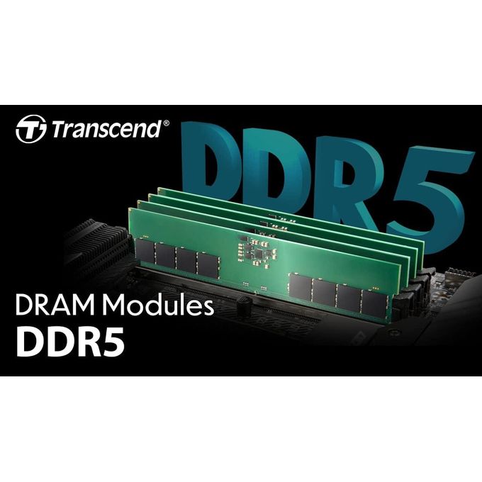 Transcend Desktop RAM DDR5 32GB 4800-JM4800ALE-32G3