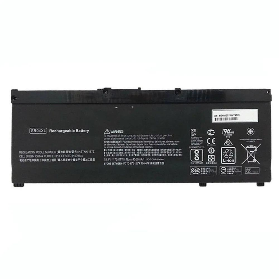 15.4V 70.7Wh OMEN by HP 15-dc1087nr battery- SR04XL4