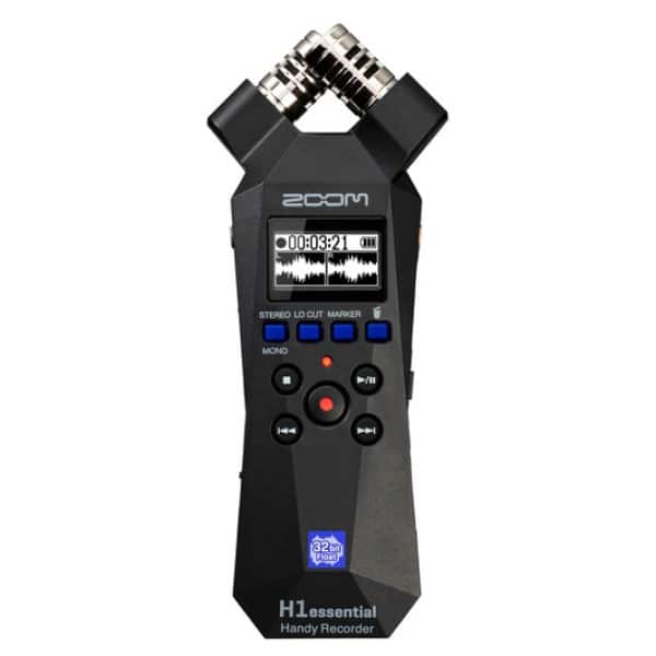 Zoom H1essential 2-Track 32-Bit Float Portable Audio Recorder0