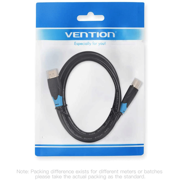 VENTION HDMI CABLE 1METER BLACK - VEN-AACBF4