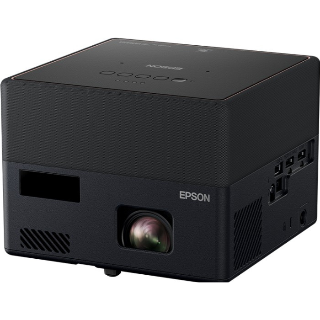 Epson Epiqvision Mini Ef12 1000-lumen Full Hd Laser 3lcd Smart Projector With Wi-fi- V11ha140403
