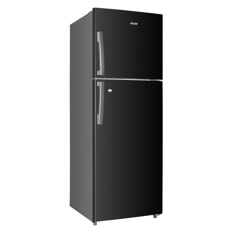 SOLSTAR RF/466 334L Double Door No Frost Fridge – Silver0