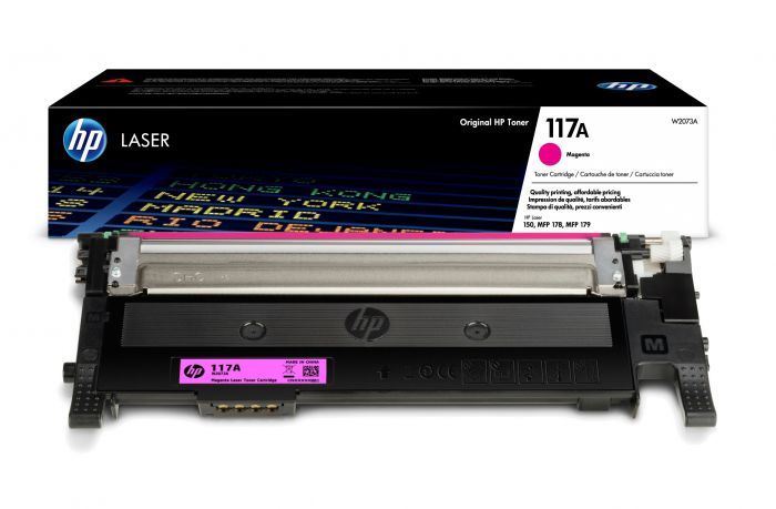 HP 117A Magenta Original Laser Toner Cartridge- W2073A