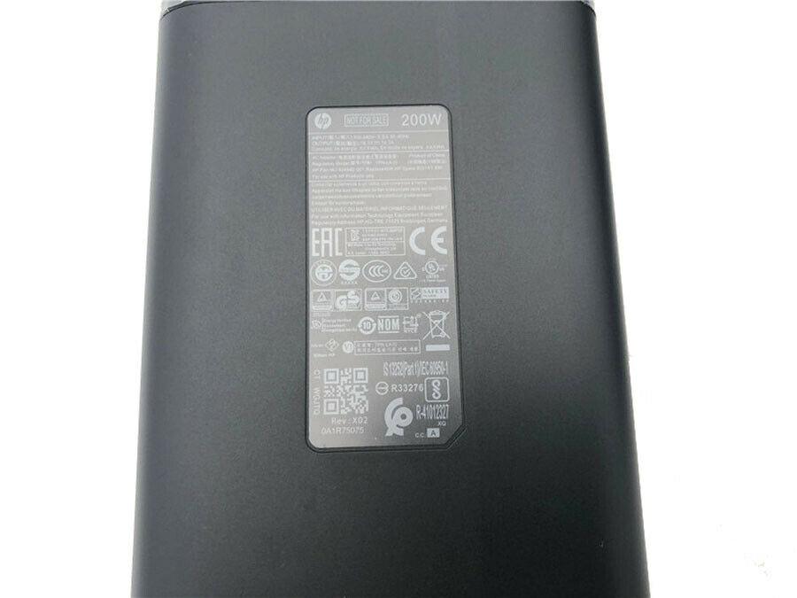 HP OMEN Laptop 15-ek1097nr 15z-en100 19.5V 10.3A (200W) Smart AC Power Adapter3