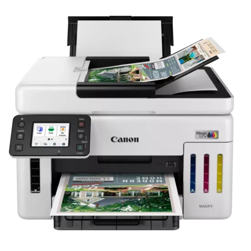 Canon Maxify Gx6140 3-in-1 Refillable Megatank Inkjet Printer