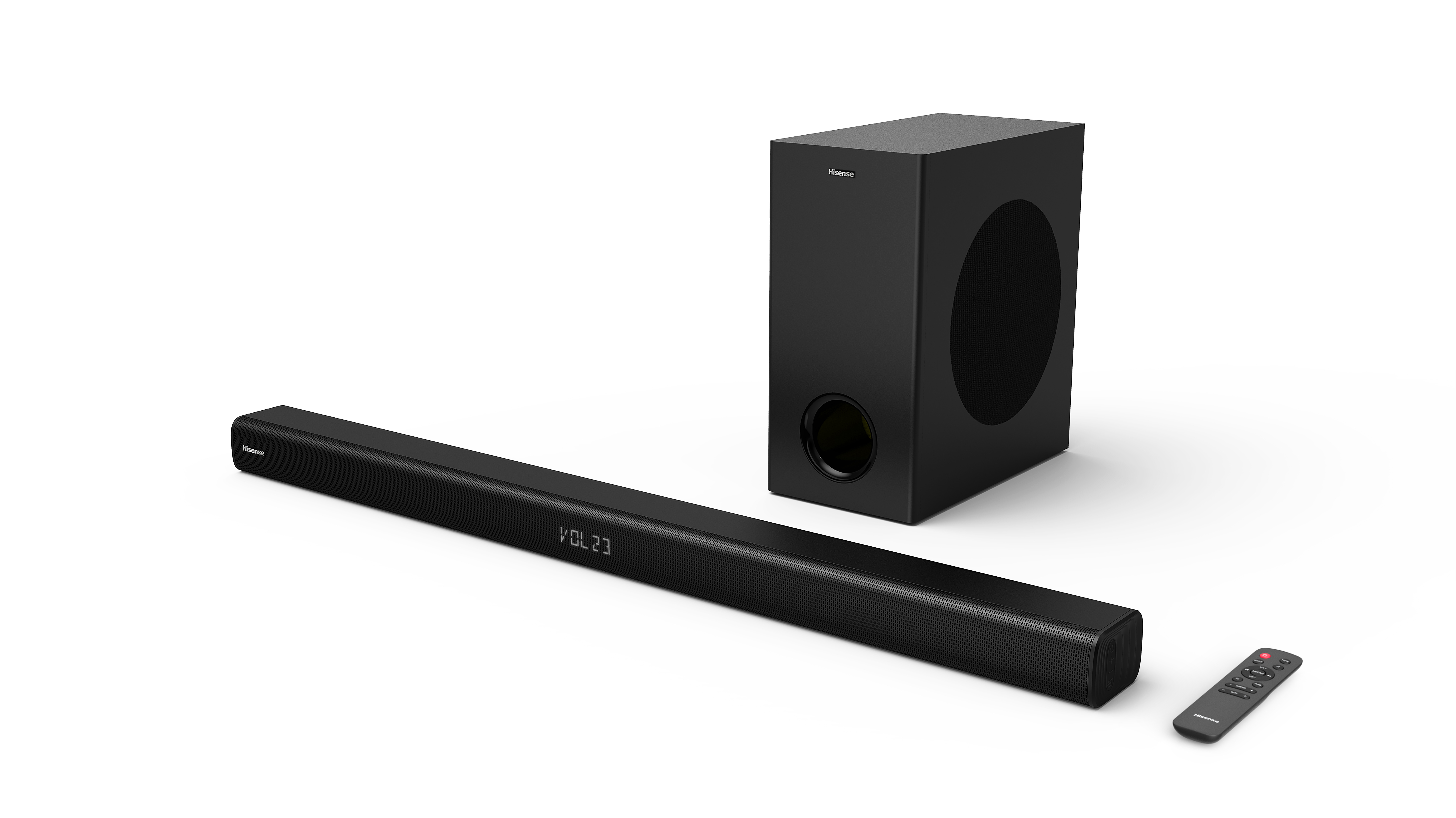 Hisense HS218 2.1 Channel Soundbar With Wireless Subwoofer 200W- HS218