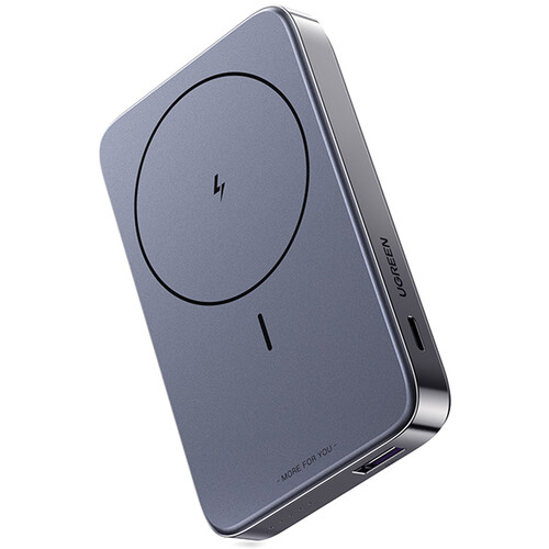 UGREEN 10,000mAh Magnetic Power Bank/Desktop Stand with Foldable Kickstand2