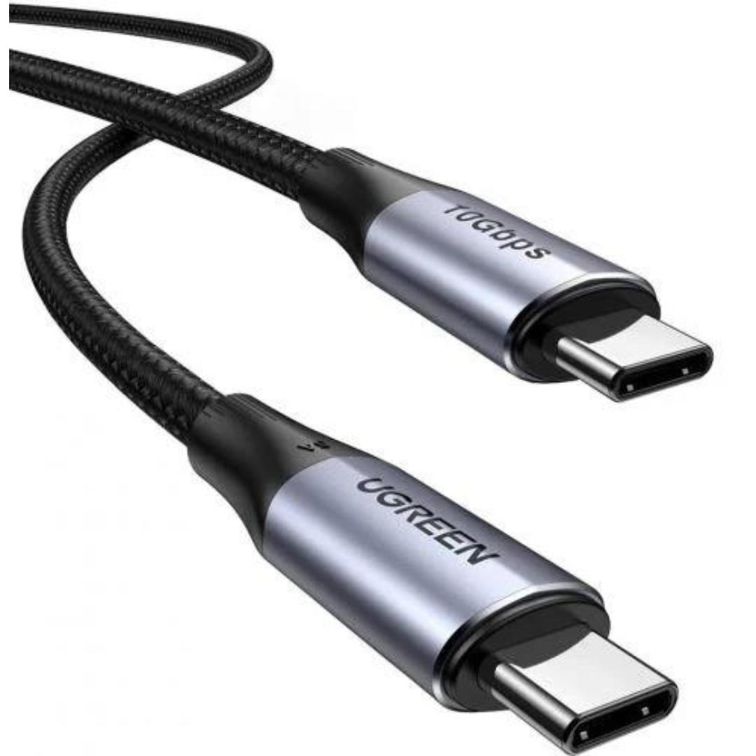 UGREEN USB-C 3.1 Gen1 Male to Male 3A Data Cable (60W, 4K@60Hz) – UG-507514
