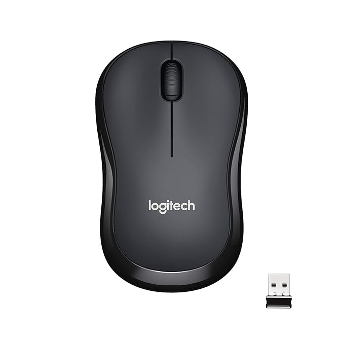 Logitech M221 Silent Wireless Mouse - Charcoal - 910-0065102