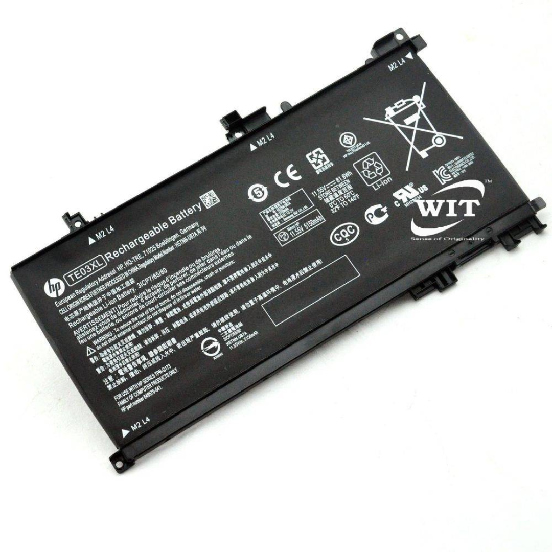 11.55V 61.6WH HP Omen 15-ax243dx 15-ax253dx battery- TE03XL3