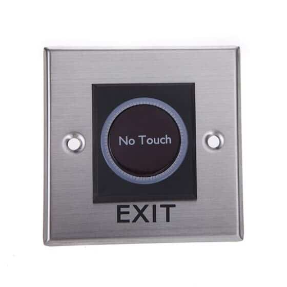 Metallic Non-Touch Exit Button Infrared Door Release2