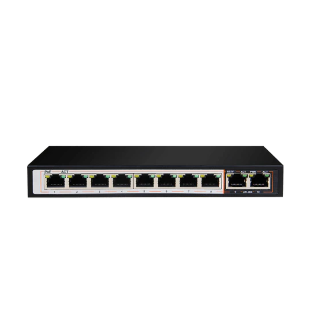 D-Link 10-Port Gigabit PoE Switch - DGS-F1010P