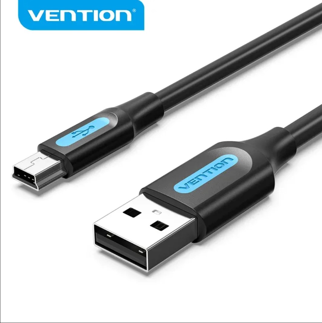 Vention USB 3.0 A Male to B Male Cable 1.5M Black PVC Type3