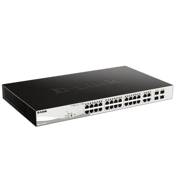 D-Link DGS-F1210-26PS-E – 24 port Managed Gigabit Switch with 24 10/100/1000 Mbps PoE ports, 2 Gigabit SFP uplink ports  (DGS-F1210-26PS)4