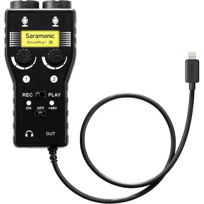 Saramonic SmartRig+ Di 2-Channel Mic & Guitar Interface iOS2