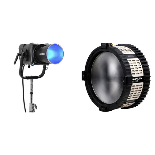 Nanlux Evoke 900C RGB LED Spot Light (Travel Kit)0