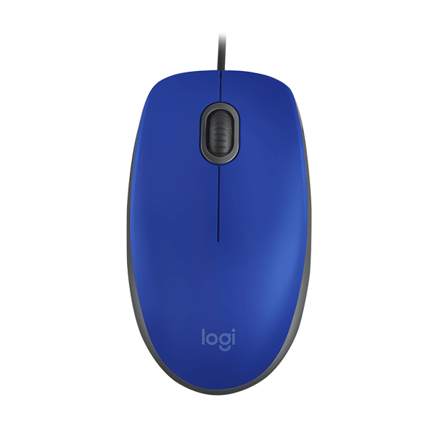 Logitech USB Silent Mouse M110S â€“ Blue( 910-005488)0