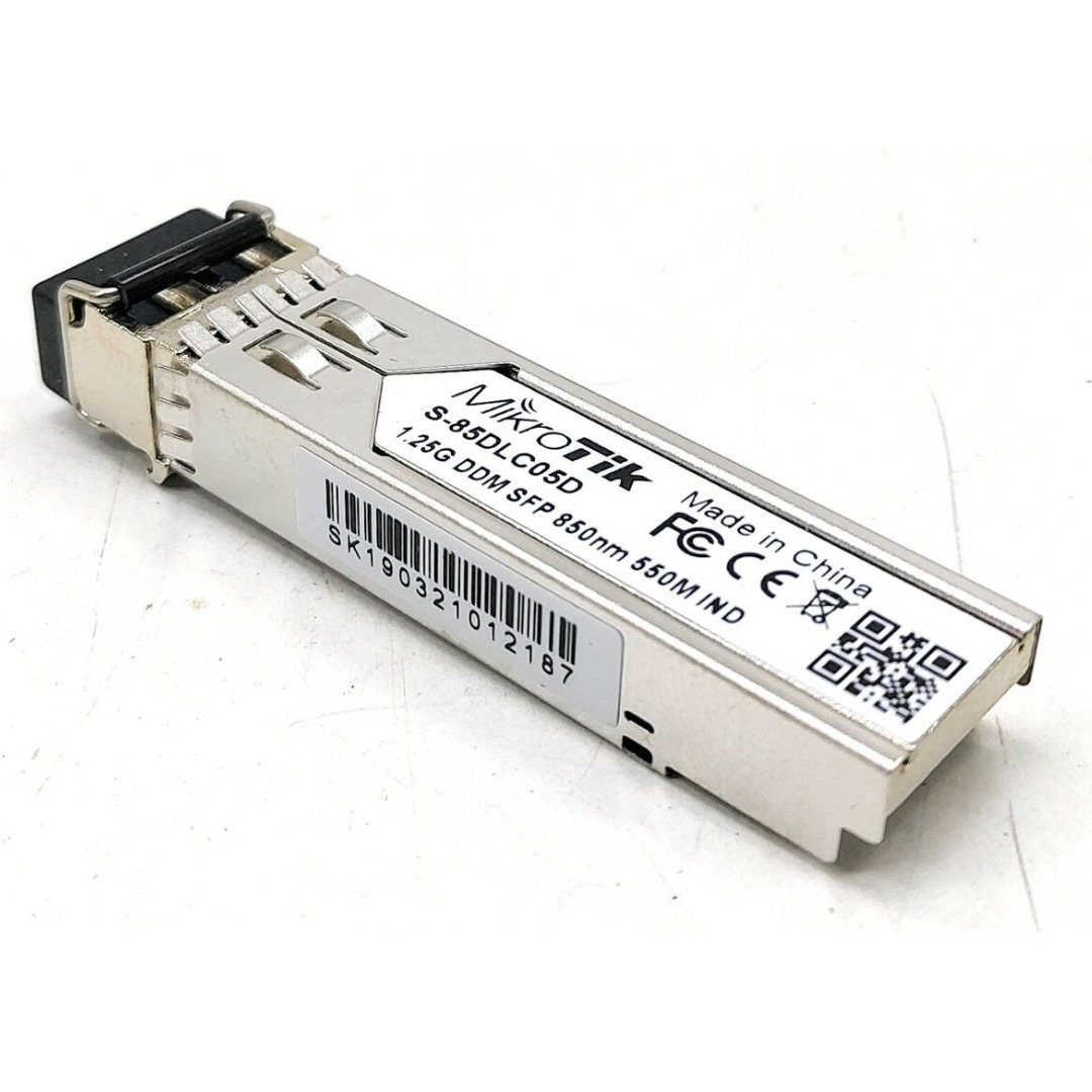 MikroTik S-85DLC05D SFP – 1250Mbit/s 850nm Transceiver4