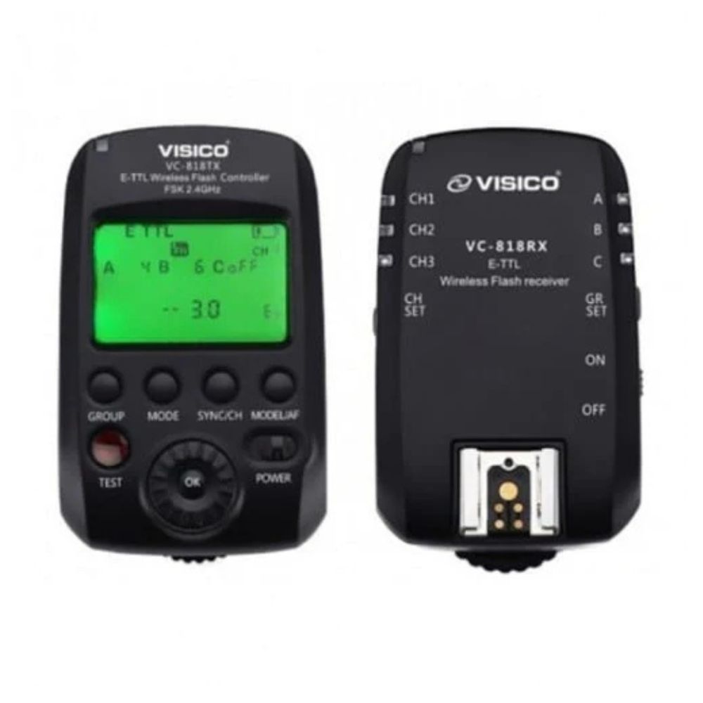 VISICO VC-818 TX WIRELESS FLASH TRIGGER (VISVC818TX)