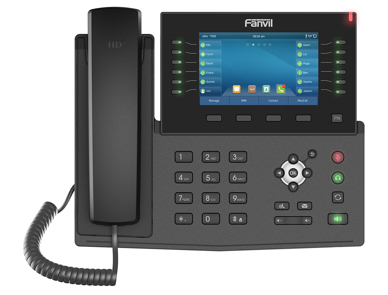 Fanvil X7C Enterprise IP Phone – 20 SIP Lines & HD Audio