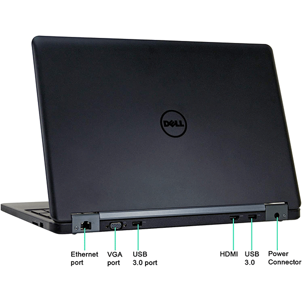 Dell Latitude E5550 15.6in Laptop, Core i5-5300U 2.3GHz, 8GB Ram, 256GB SSD, Windows 10 Pro 64bit3