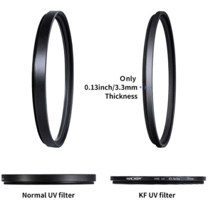 K&F Concept Blue Multi-Coated UV Filter, Slim (43mm)3