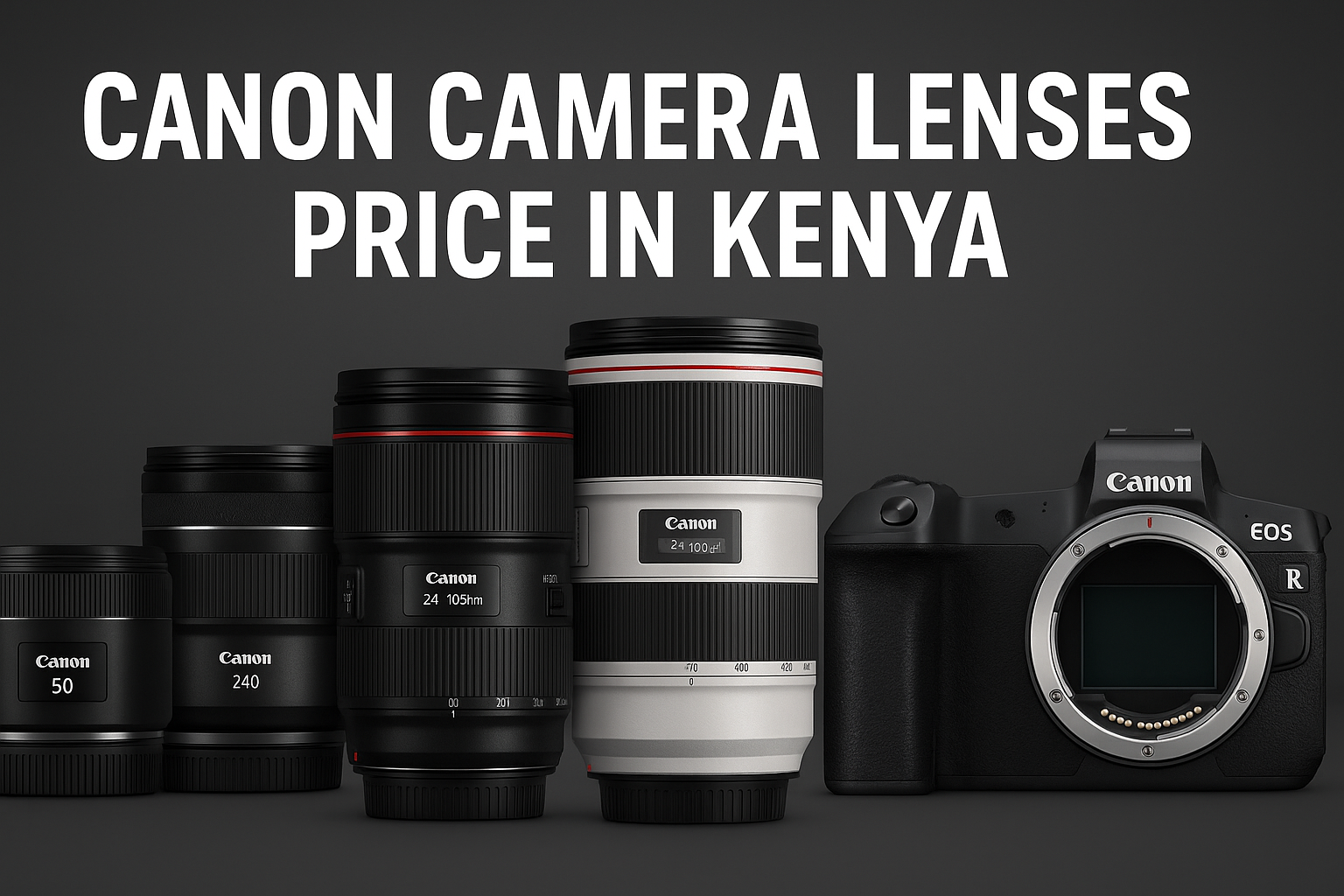 Canon Camera Lenses Price in Kenya