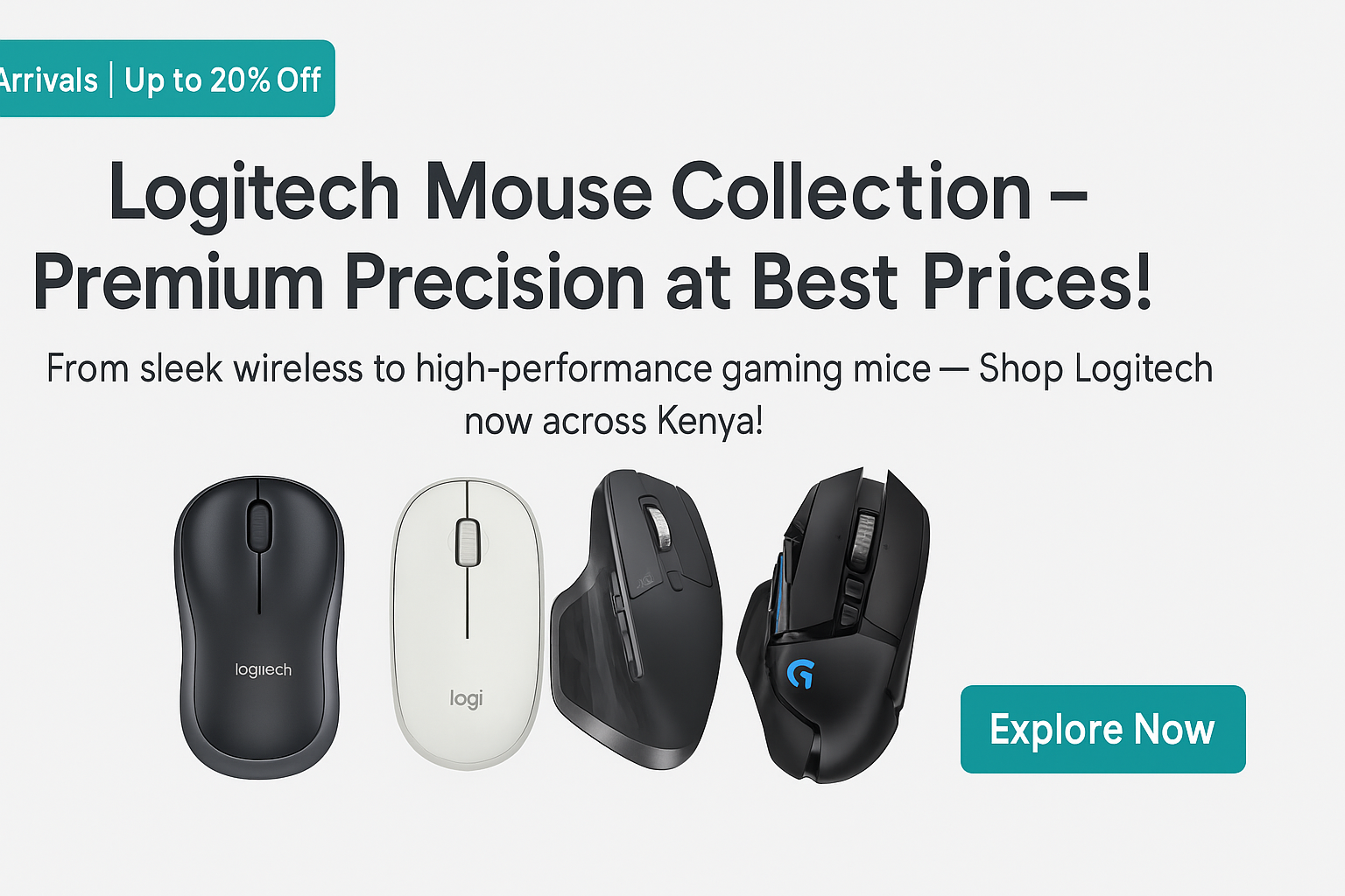 Logitech Mouse in Kenya – Affordable Prices & Top Models